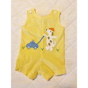 Yellow Seersucker JonJon